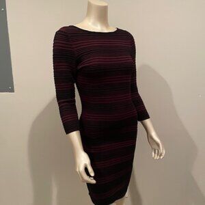 Lauren Ralph Lauren Ribbed Fitted Dress